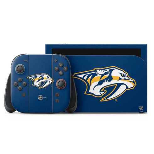 NHL Nashville Predators Logo Nintendo Skins